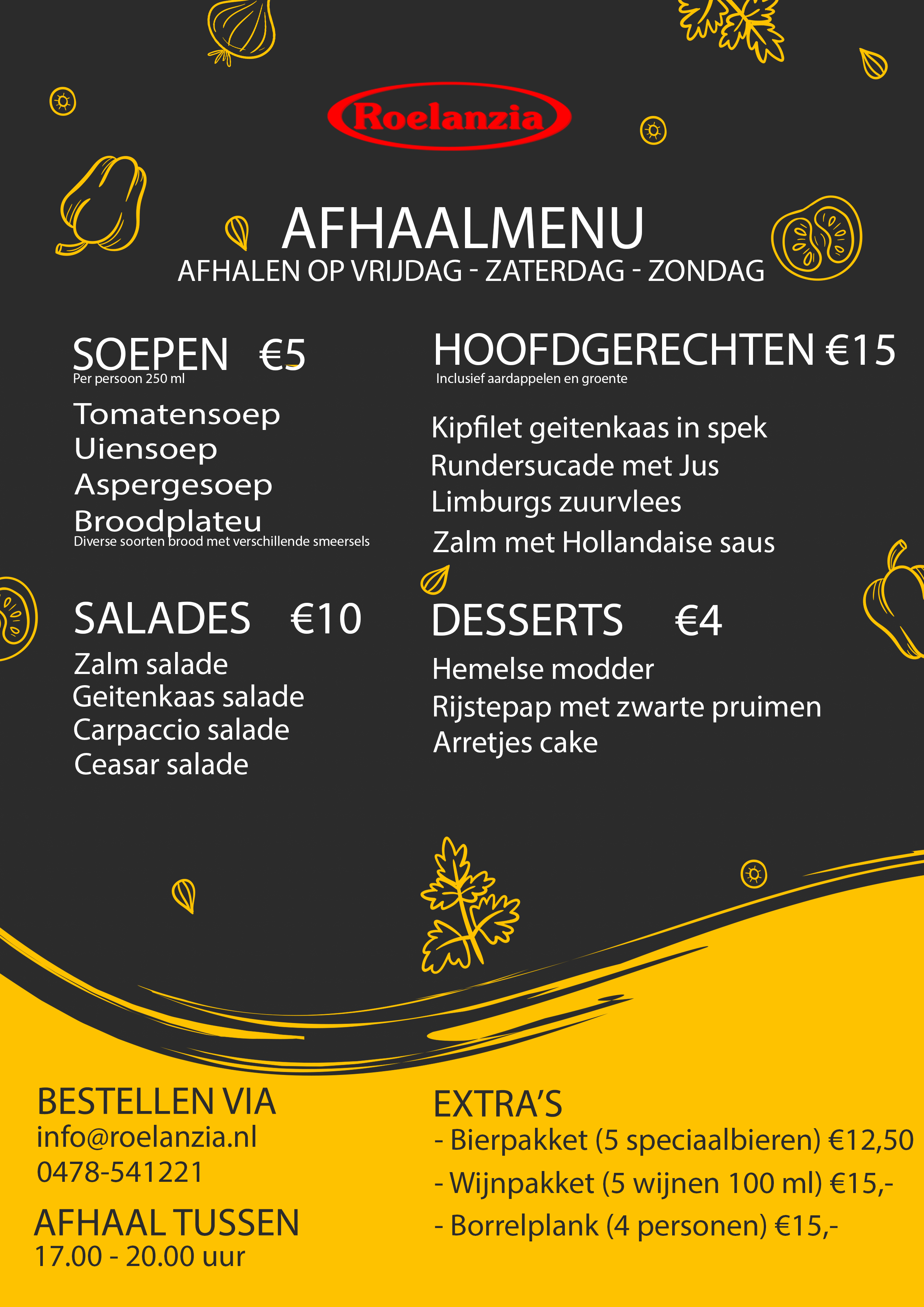 Afhaalmenu Image